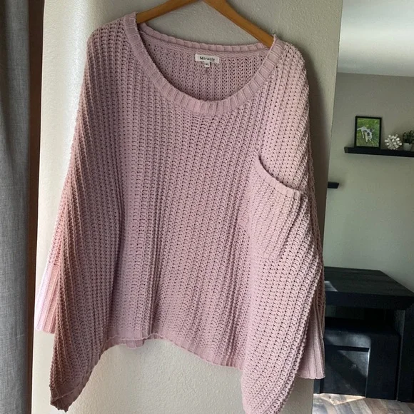 Miracle Sweaters Oversized Chenille Sweater Poshmark